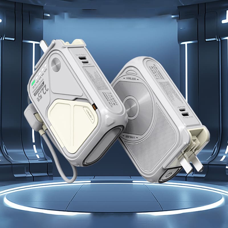 ChubbyBoost Magnetic Power Bank – 10000mAh Wireless Wall Charger