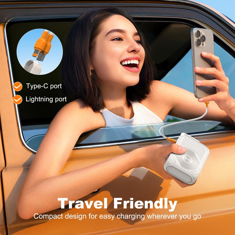 ChubbyBoost Magnetic Power Bank – 10000mAh Wireless Wall Charger